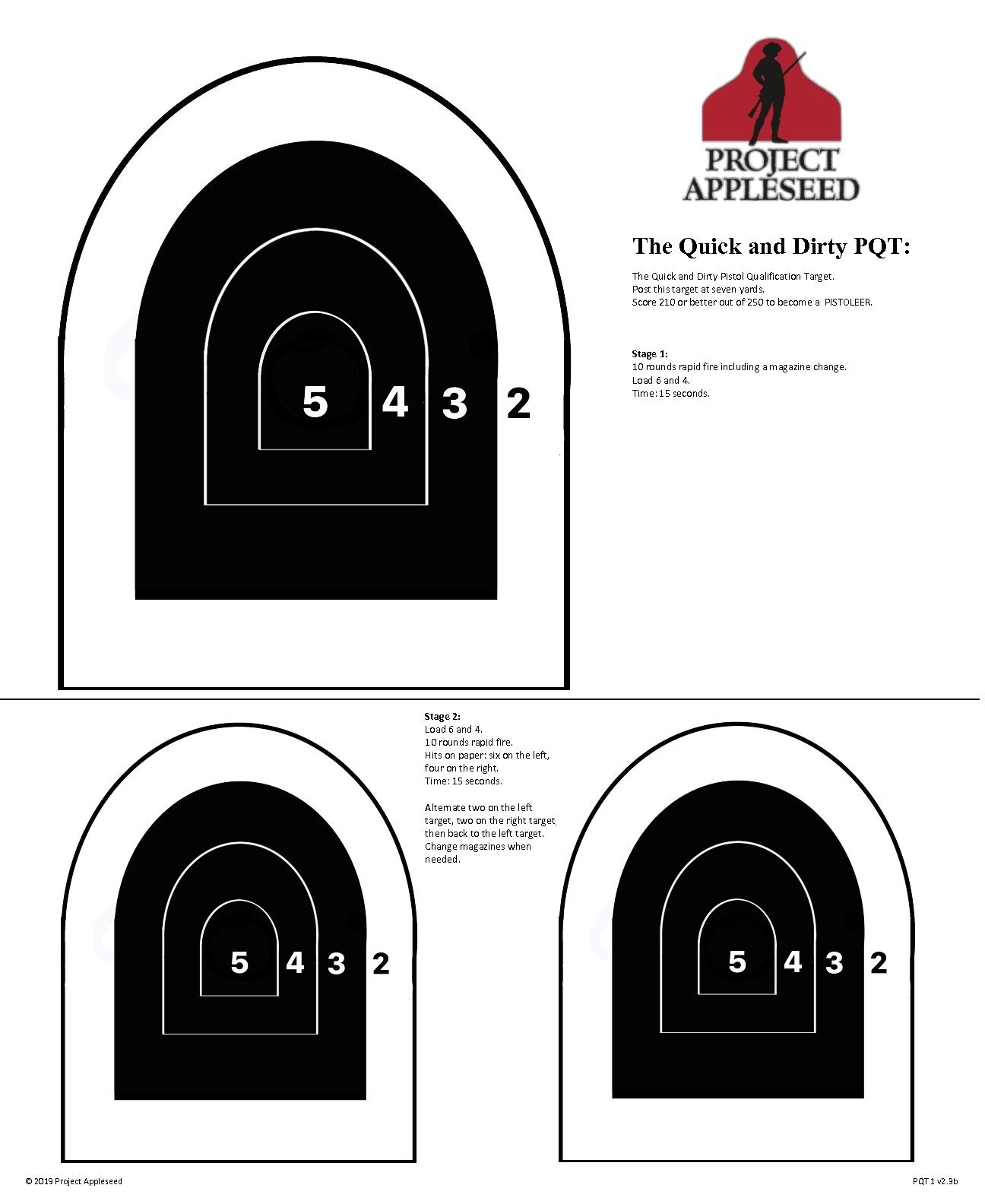 AS175/AS178 - Pistol Targets - The Quick and Dirty Part 1  & Part 2